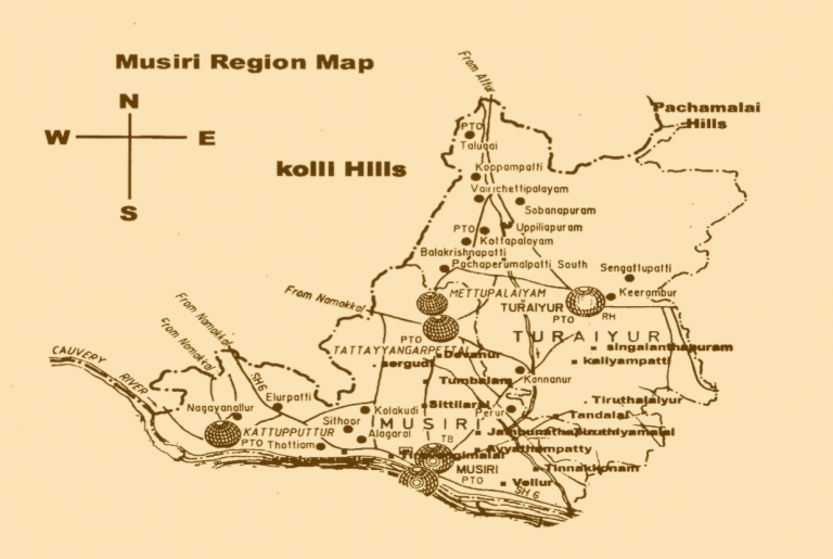 Census map of Musiri